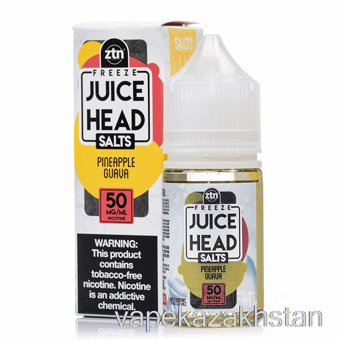 Vape Disposable FREEZE Pineapple Guava - Juice Head Salts - 30mL 50mg